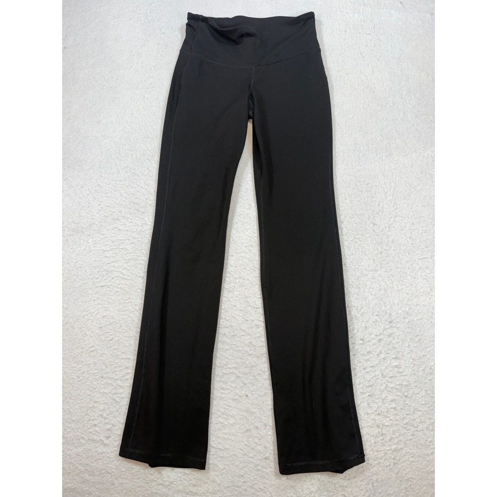 Old Navy Active Go-Dry Black High Waisted Flare Yoga Pants Medium